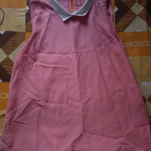 Pink georgette top