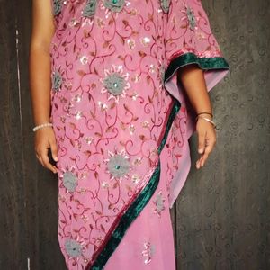 Heavy Work Saree