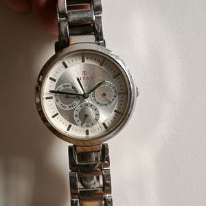 TITAN WRIST WATCH METAL BODY