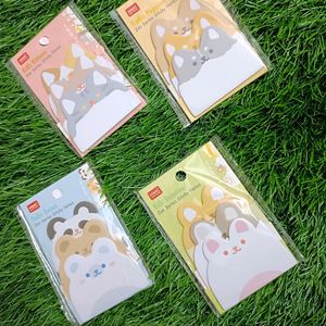 Cute Kawai Animal Theme Sticky Notes