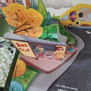 Kids Bus Pop-up Book