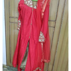 Festive  wear silk dress