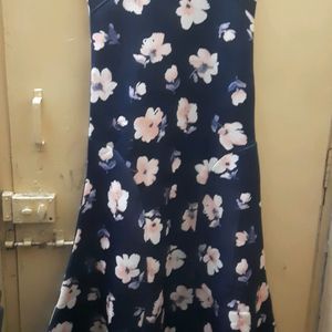 Flower Print Gown