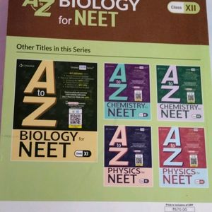 Ato Z Biology For Neet Class 12