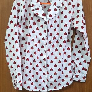 Heart Printed Shirt