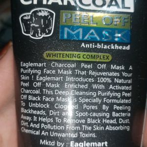 Bambo Charcoal Oil Control Activated Peel Off Mask