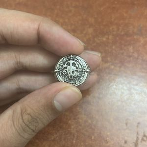 ancient custom german silver ring