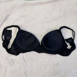 Padded Black Bra