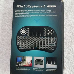 Mini RGB Keyboard Connectable With All Device