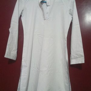 White Kurti