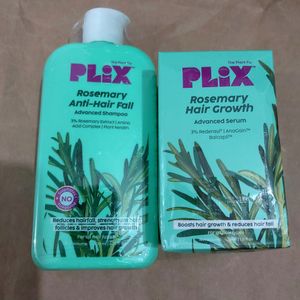 Plix Rosemary Serum & Shampoo Kit