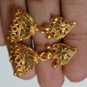 Gold Coated Earrings