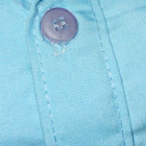 Sky Blue XL size Plain Men's Shirts