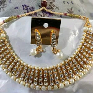 Gold Plated Combo Jewellery Sat