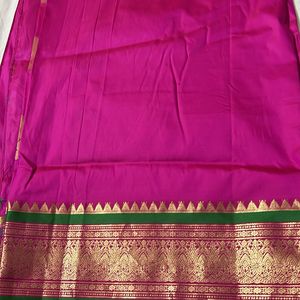 Silk  Saree with tailored blouse