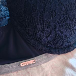 Variance Navy Blue Bra