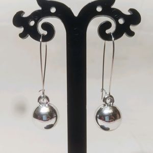 Combo Long Hook Earrings (Gold & Silver)