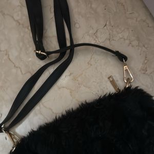 Fur Sling Bag