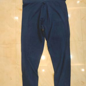 Go Colors Branded Navy Blue XL Size Ankle Length Leggings