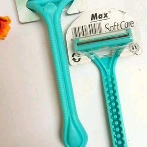 Max soft Disposable Razor for Women & Men- 3 Pcs