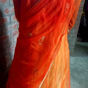 A New Gown Orange Colour