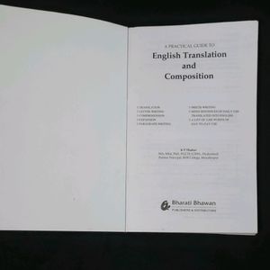 A Practical Guide To English Translation And Composition (KP Thakur )