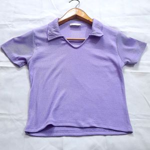 Lavender CROP TOP