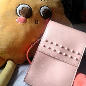 Cute Peach Sling Bag 🤎