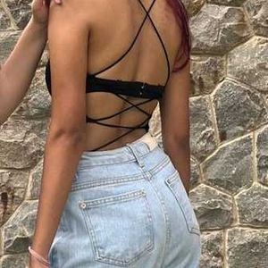 SHEIN ( Backless Bodysuit)