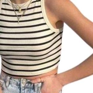 H&m Crop Vest Top New