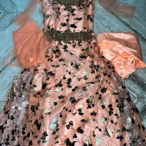 Peace Peach Gown