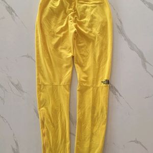 NORTH FACE YELLOW LOWER TRACKPANT