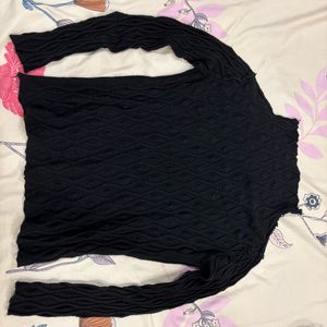 Black Turtle Neck Sweater