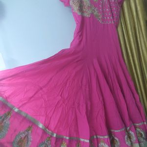 Cotton Anarkali Suit