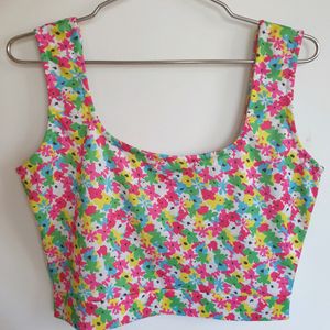 Floral Crop Top