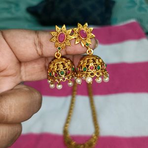 Antique Haaram With Earrings