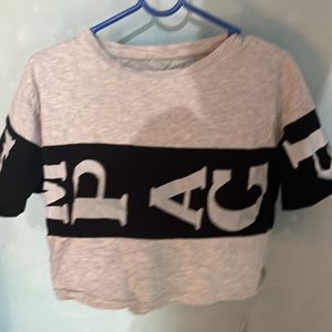 Cool crop tshirt