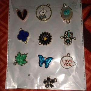 10 Peace Charms