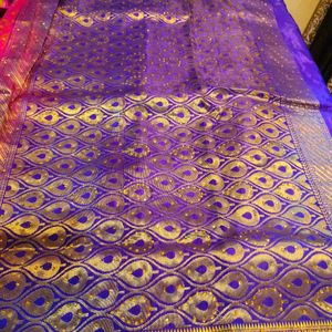 Soft Chanderi Silk Saree