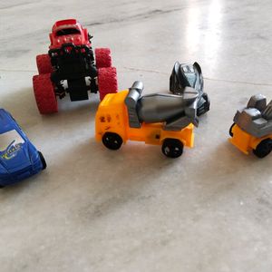 Combo Of 1 Battery Operated +5 Kids Cars