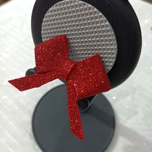 Glitter Bow Hairclips