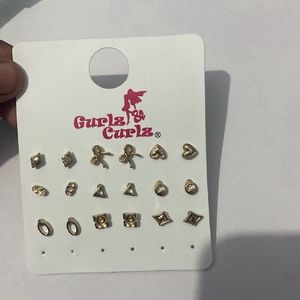 Earring Studs Set