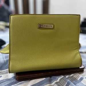 Caprese Handbag Lime Green