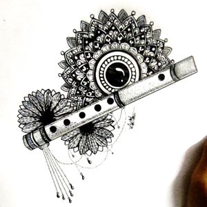 Mandala Flute Art