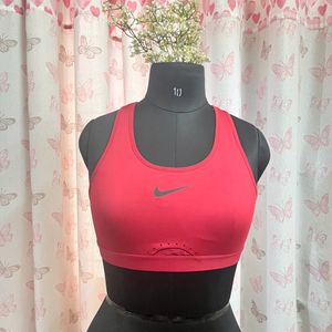 NIKE Maroon Sports Bra