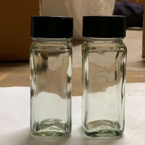 Spice Jar With Black Lid 100ml