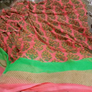 Chiffon Printed Saree