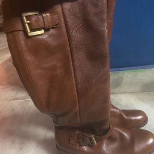 Camila Brown Biker Boots For Women 👢