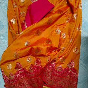 Pure Banarasi Silk Saree