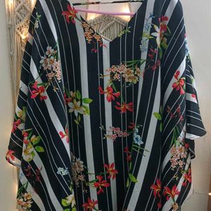 Women Kaftan Tunic Top Free Size